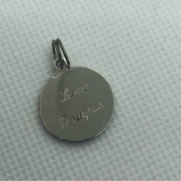 Vtg Sterling Silver ‘Our Boy’ Son Grandson Mini Charm for Charm Bracelet - Picture 2 of 2